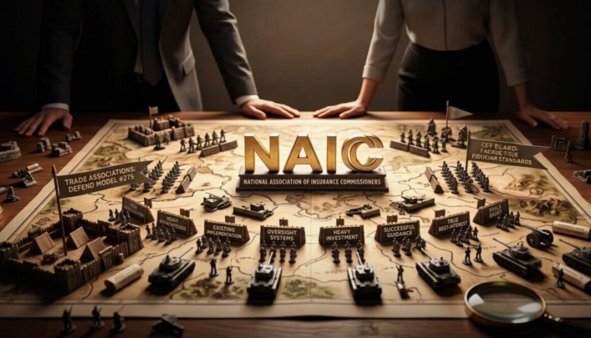 NAIC annuity guidance updates divide insurance and advisory groups