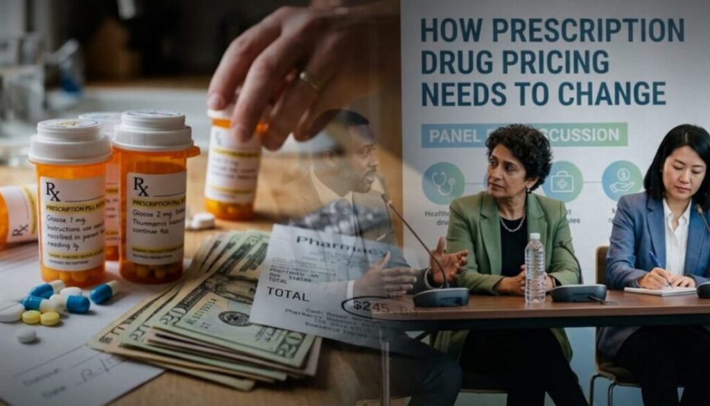 Prescription drug pricing needs to change, panelists say