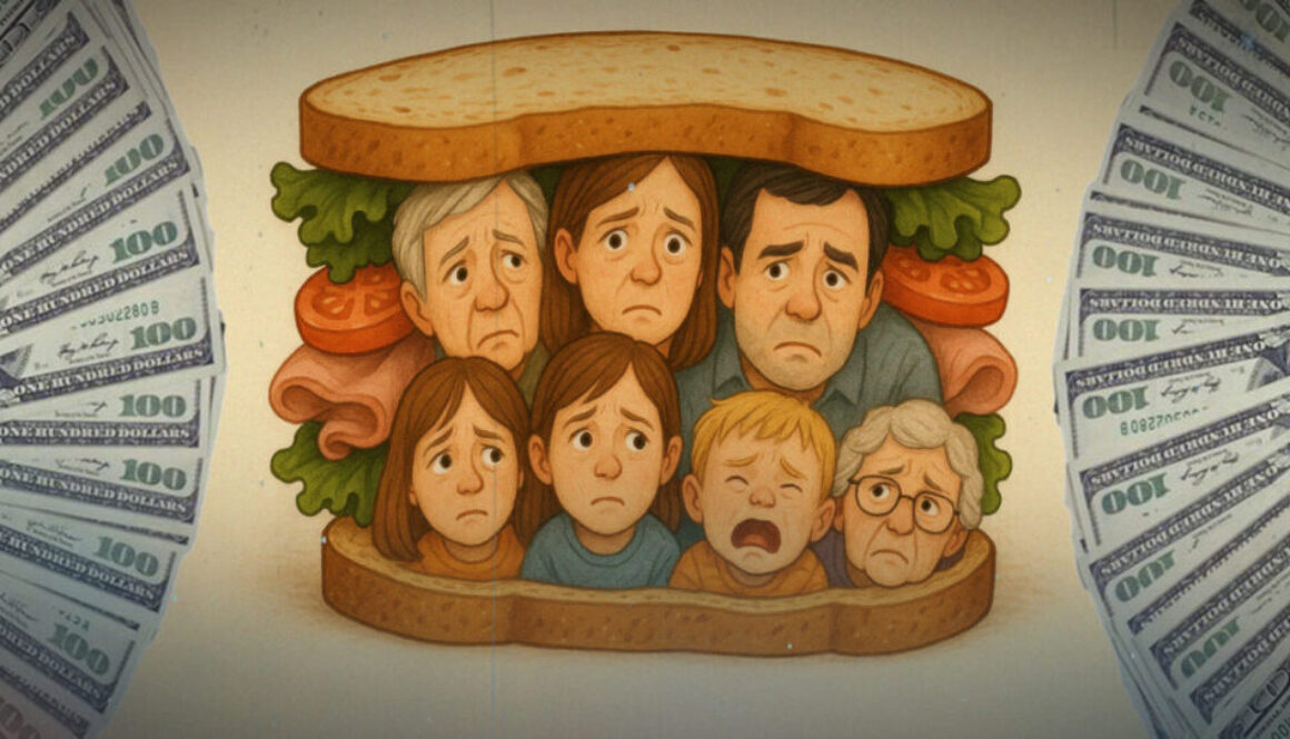 ‘Sandwich Generation’ pressures derail retirement plans for millions, study finds