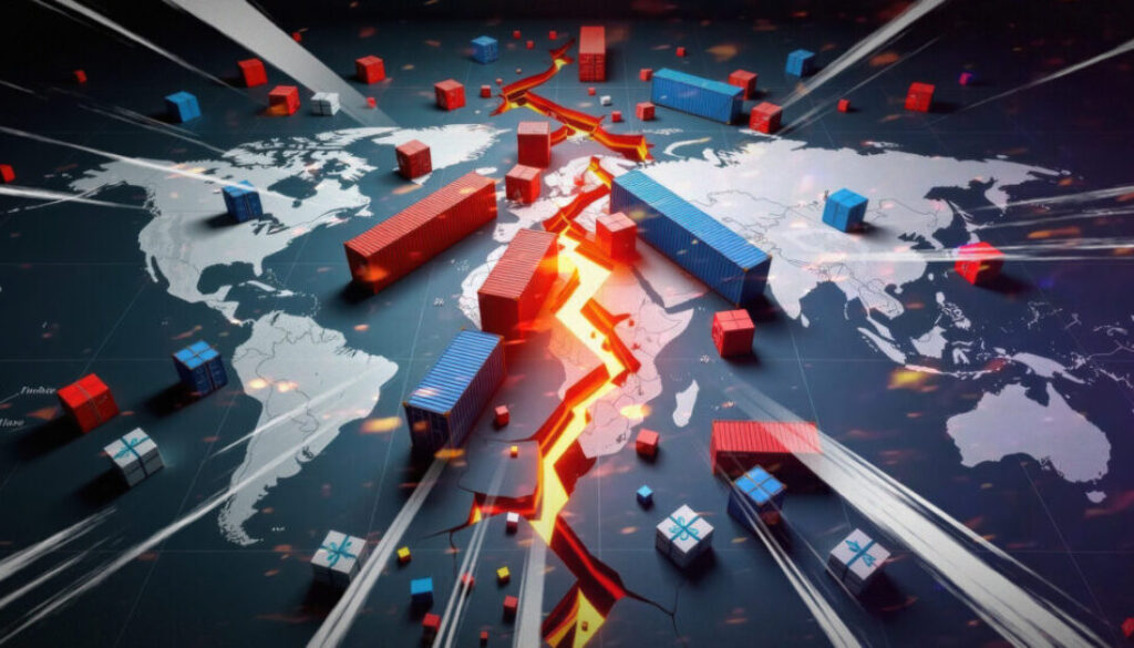 Tariffs fuel import surge but economic slowdown looms