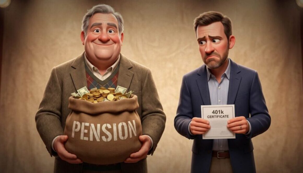 Gen X faces ‘pension envy’ as they head into retirement