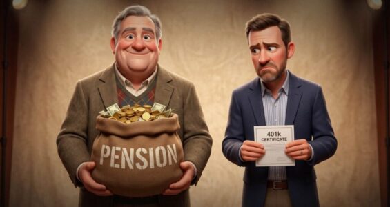 Gen X faces ‘pension envy’ as they head into retirement