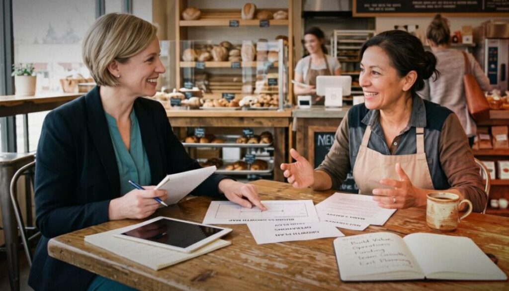 Helping small-business owners build, grow and exit