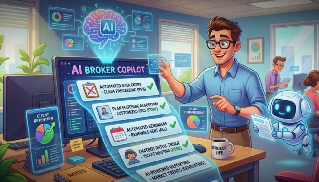 How health insurance brokers can use AI to thrive