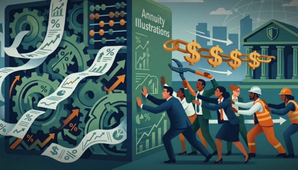 Industry pushes back on linking ‘financial strength’ to annuity illustrations