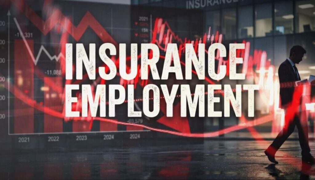Insurance industry employment shows disturbing declines