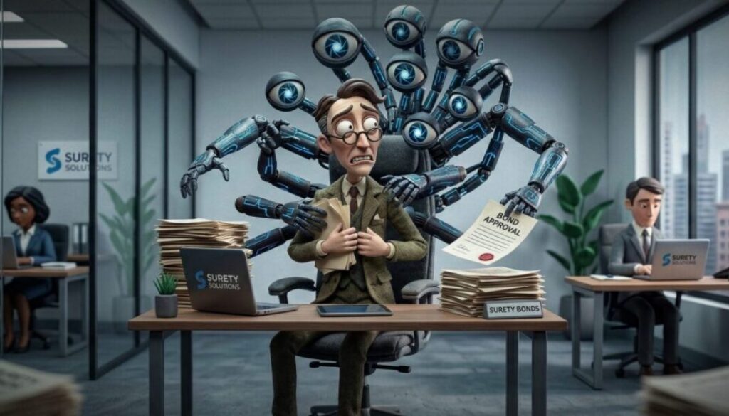 Nearly half of surety bonding professionals worried AI will take their job